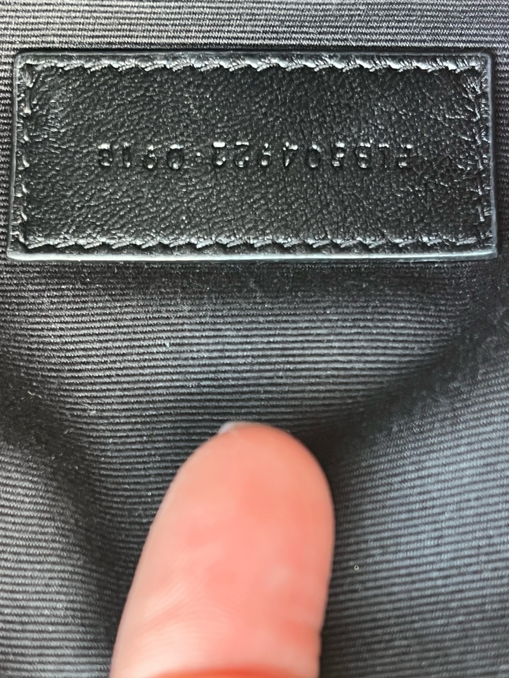 Saint Laurent Cassandre Zip Pouch Clutch Black Grain De Poudre Leather Gold YSL - Picture 6 of 11